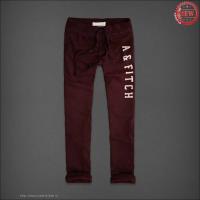 heren abercrombie and fitch elastisch sweatpants dieprode Retail Stores q0a08445